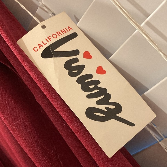 Vintage California Visions Evening Gown Dress - Picture 5 of 10